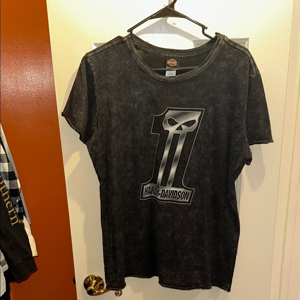 Harley-Davidson Charcoal Graphic Tee